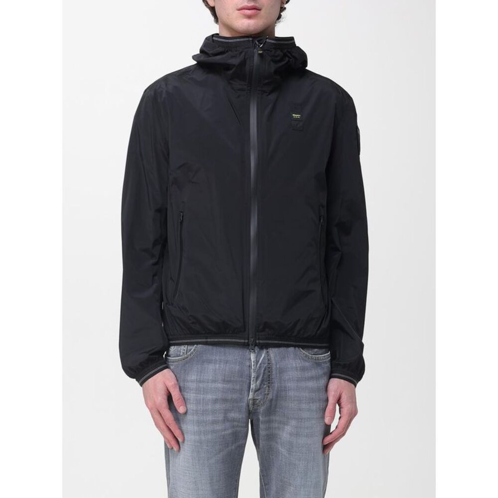 Blauer Men Blauer Hooded Polyester Windbreaker